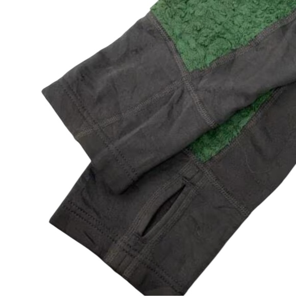 THE NORTH FACE Malbec Grizzly Pack Polartek Fleece Full Zip Jacket in Green XL - Picture 6 of 14